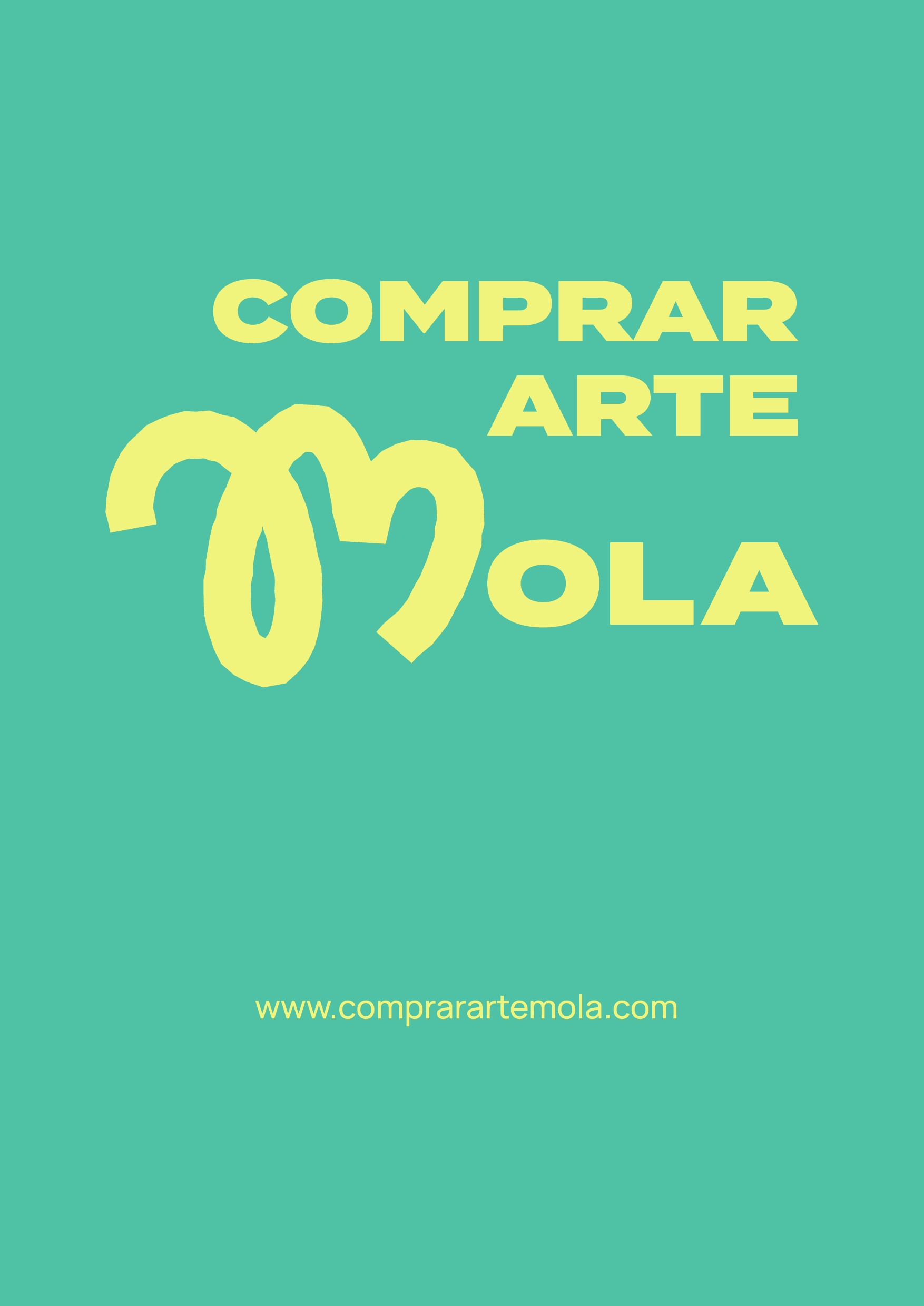 Cartel de Comprar Arte Mola